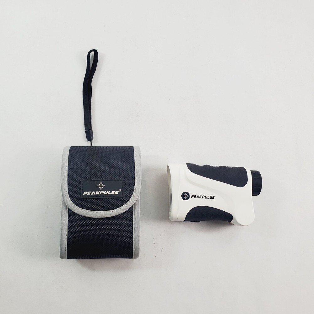 PEAKPULSE 6 Pro Slope Golf Laser Rangefinder White Tested Working