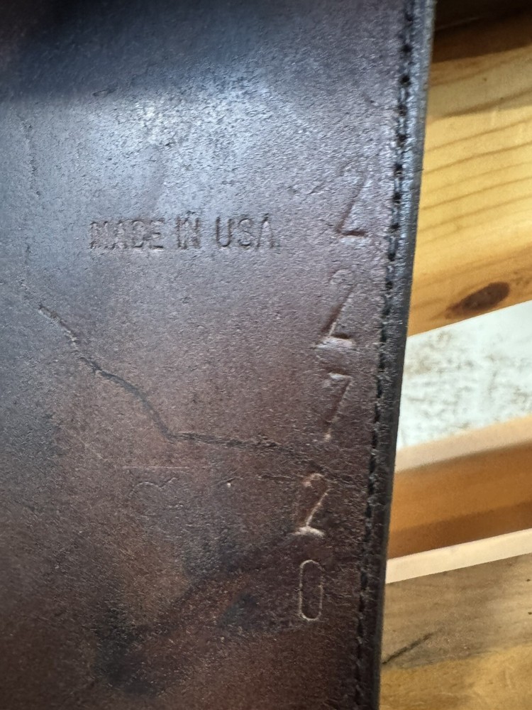 17” Medium JRD Saddle Brown Used