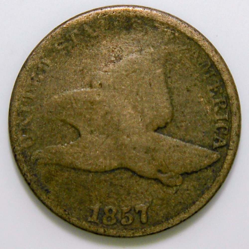 1857 Flying Eagle Cent TYPE COIN - k489