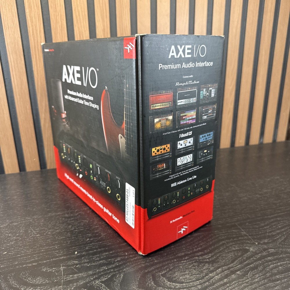 IK Multimedia AXE I/O USB Guitar Audio Interface