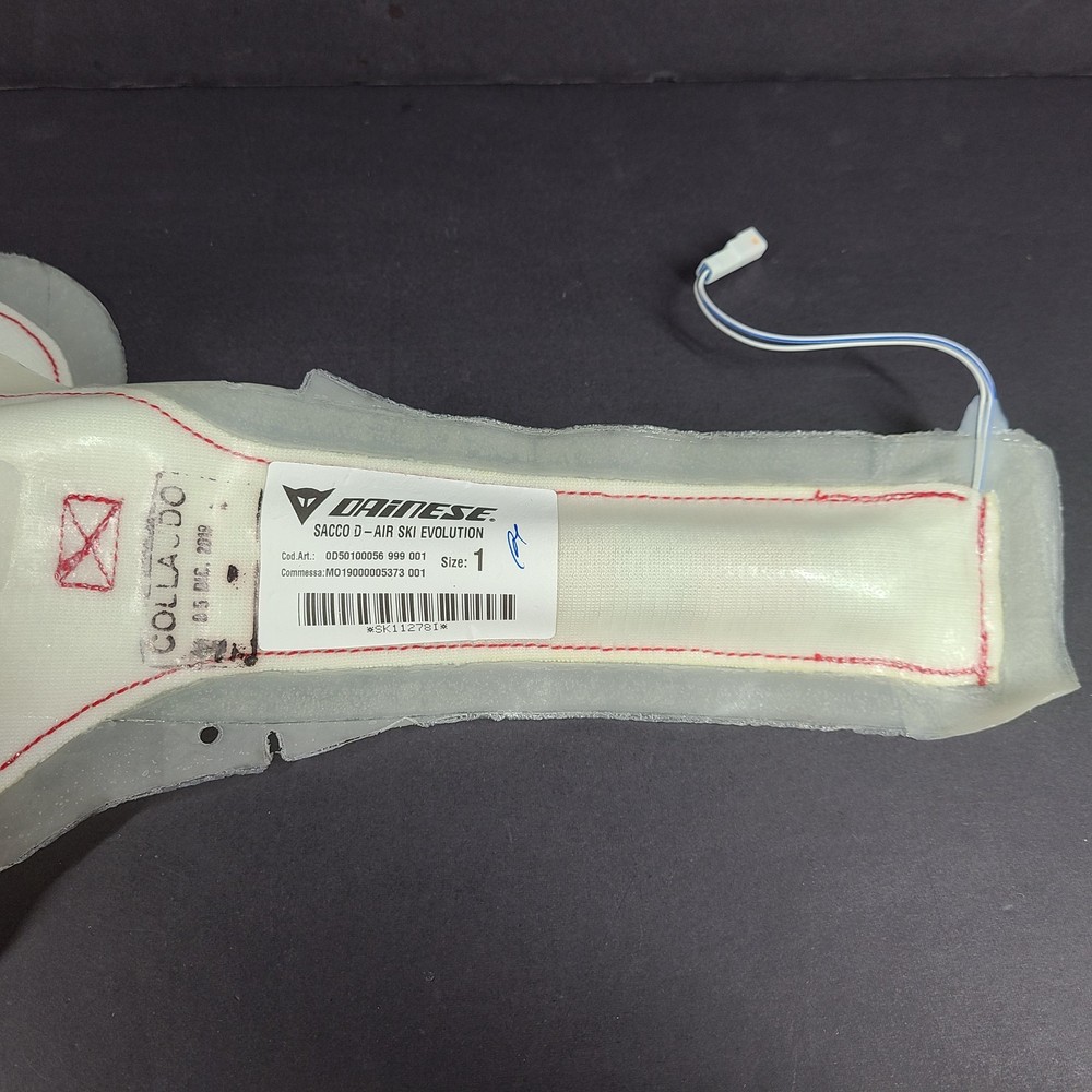 Dainese D-Air Ski Evolution Lady Replacement Airbag Neutro Size 1