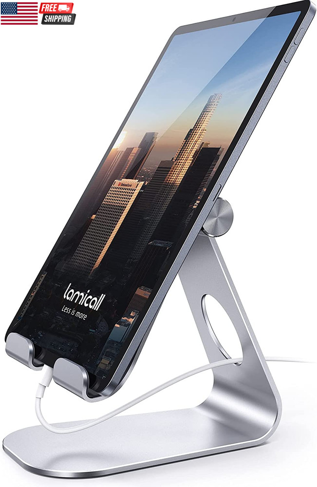 Tablet Stand, Adjustable Tablet Holder - Desktop Stand Dock Holder Gifts Compati