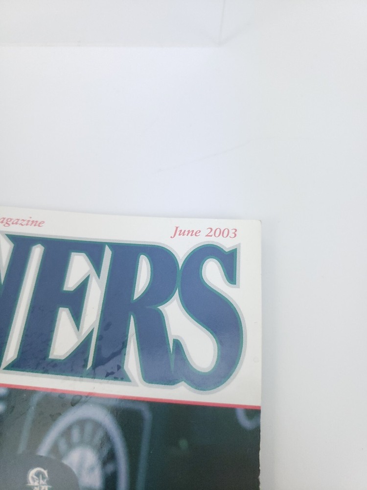 Official Seattle Mariners Magazine June 2003 Meche, Franklin, Pineiro PROGRAM