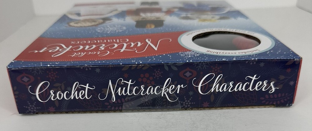 Nutcracker Crochet Characters Kit 6 Characters: The Nutcracker, Clara, and More