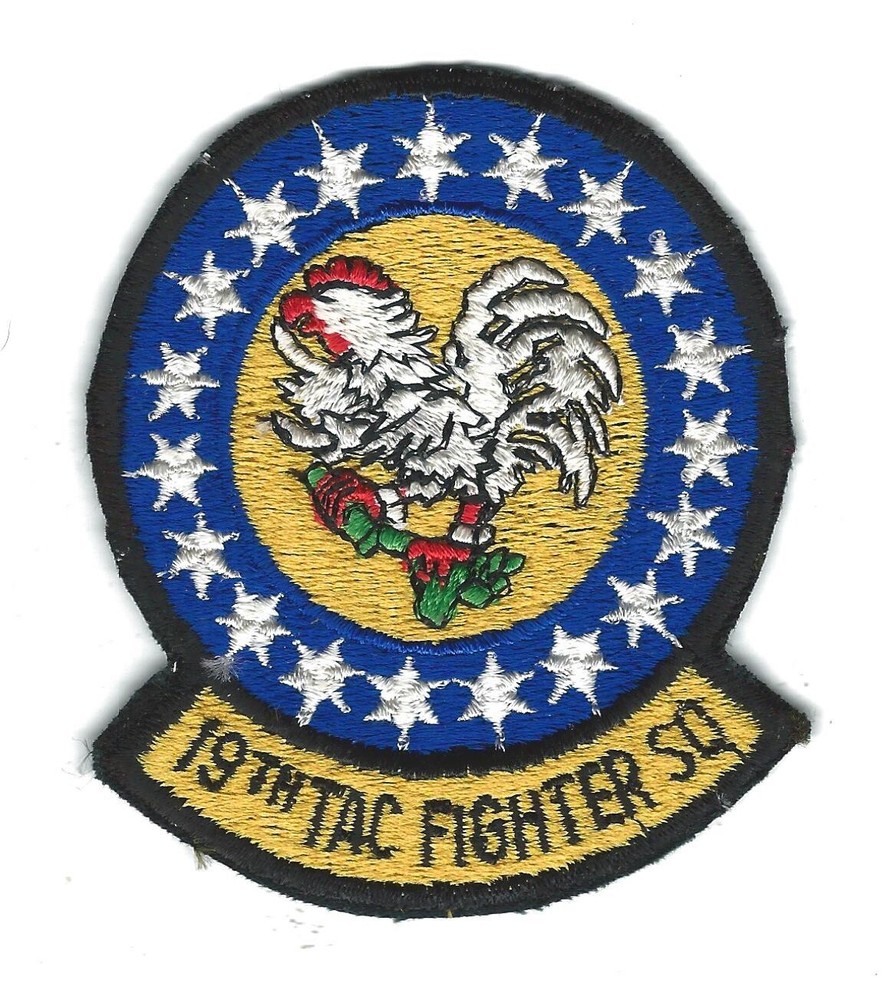 80's 19th TAC FIGHTER SQUADRON patch