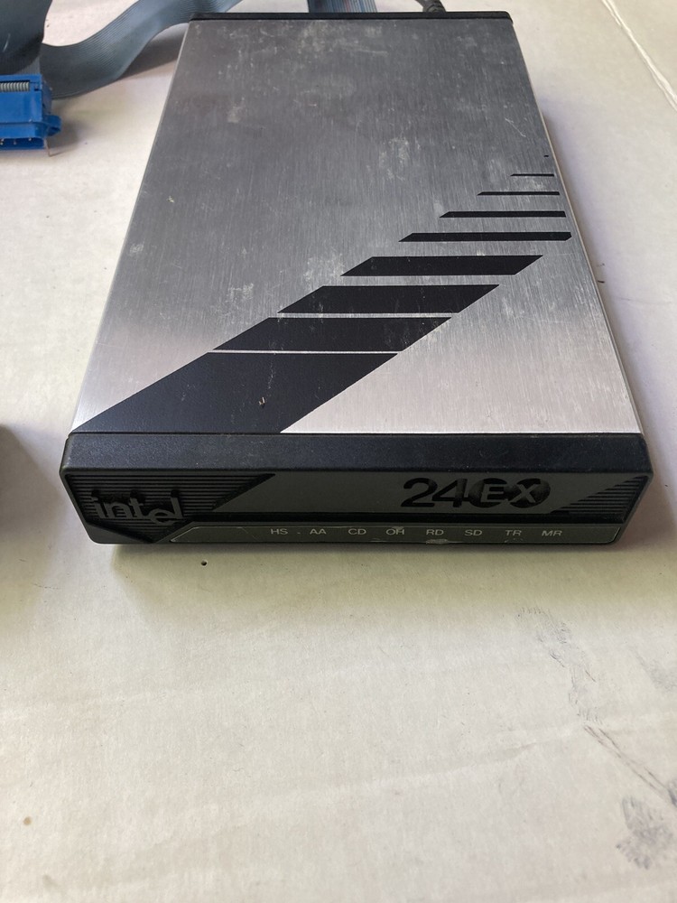 Intel 24ex Modem Includes AC power Adapter & Cable.