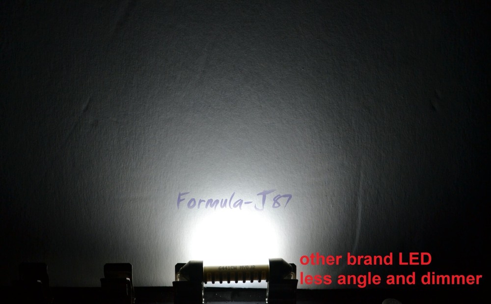 LED Light Canbus Error Free 211-2 5W Warm White Two Bulb Interior Map Replace K
