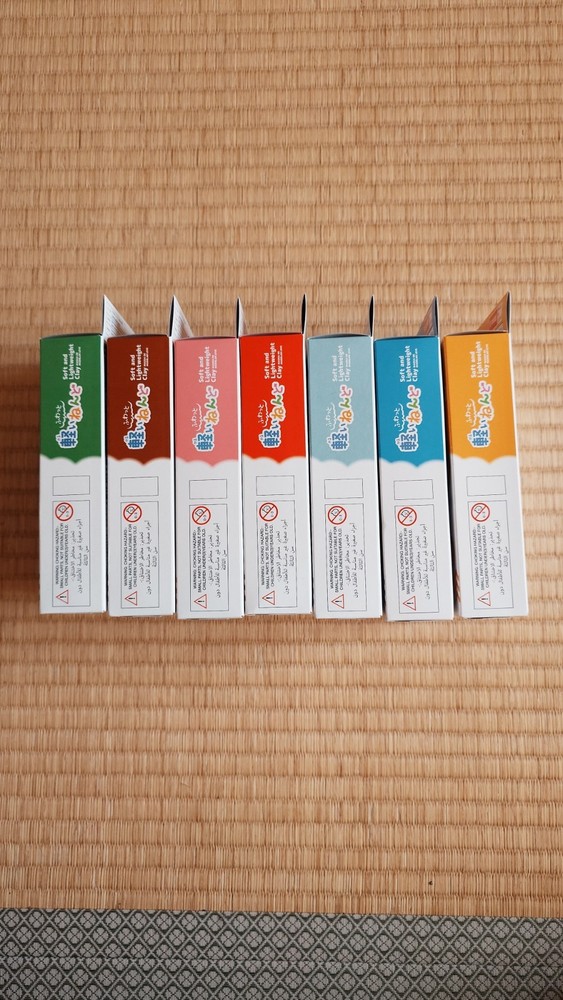 Daiso Soft Clay Light Weight for Craft Set