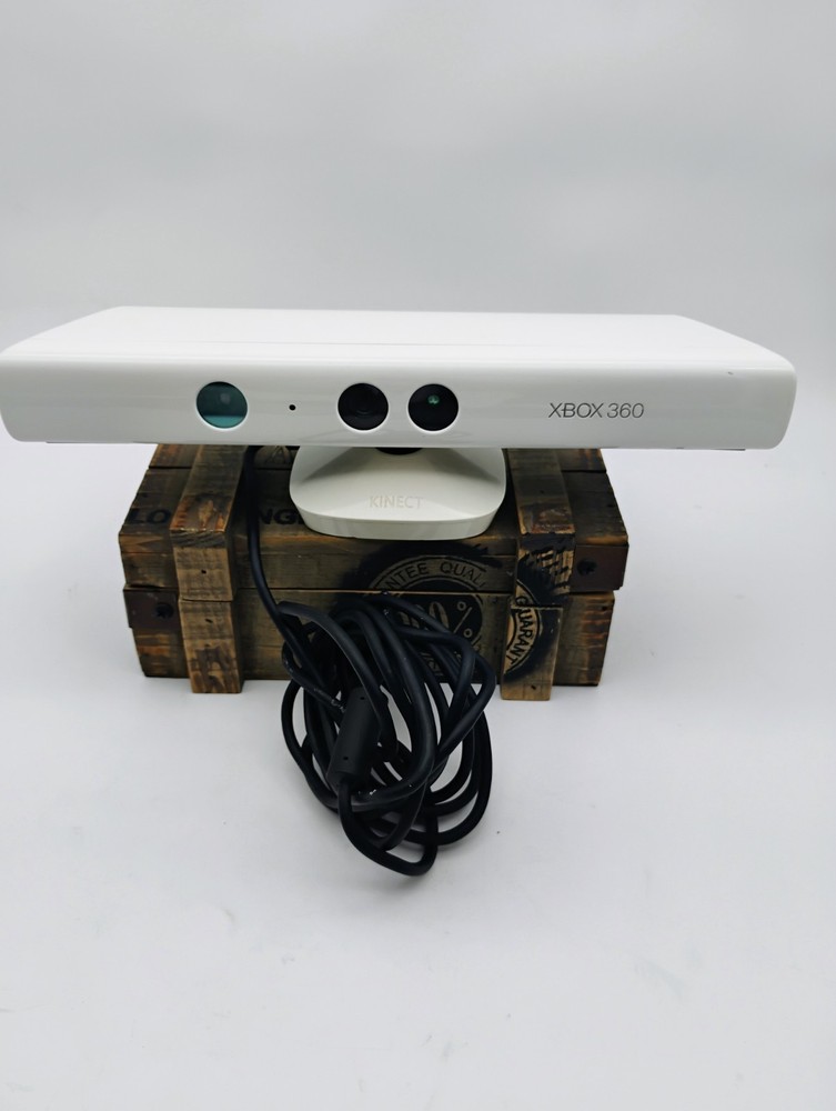 Microsoft Xbox 360 Kinect Sensor Bar White Motion Camera TESTED WORKING