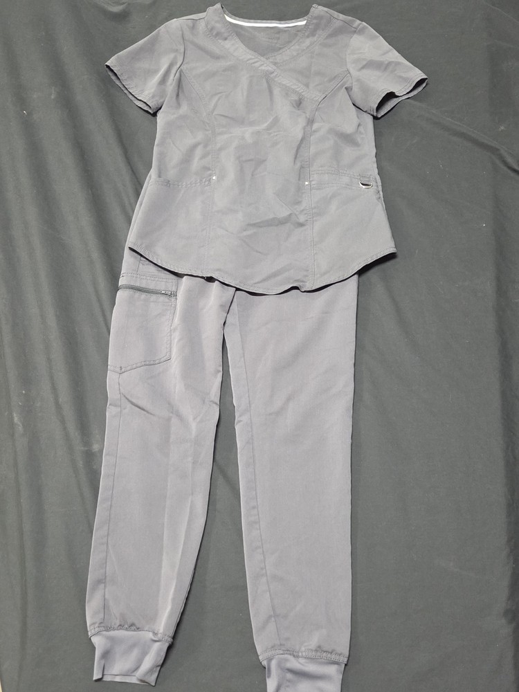 Scrub Star Womens Scrub Set Xs Gray