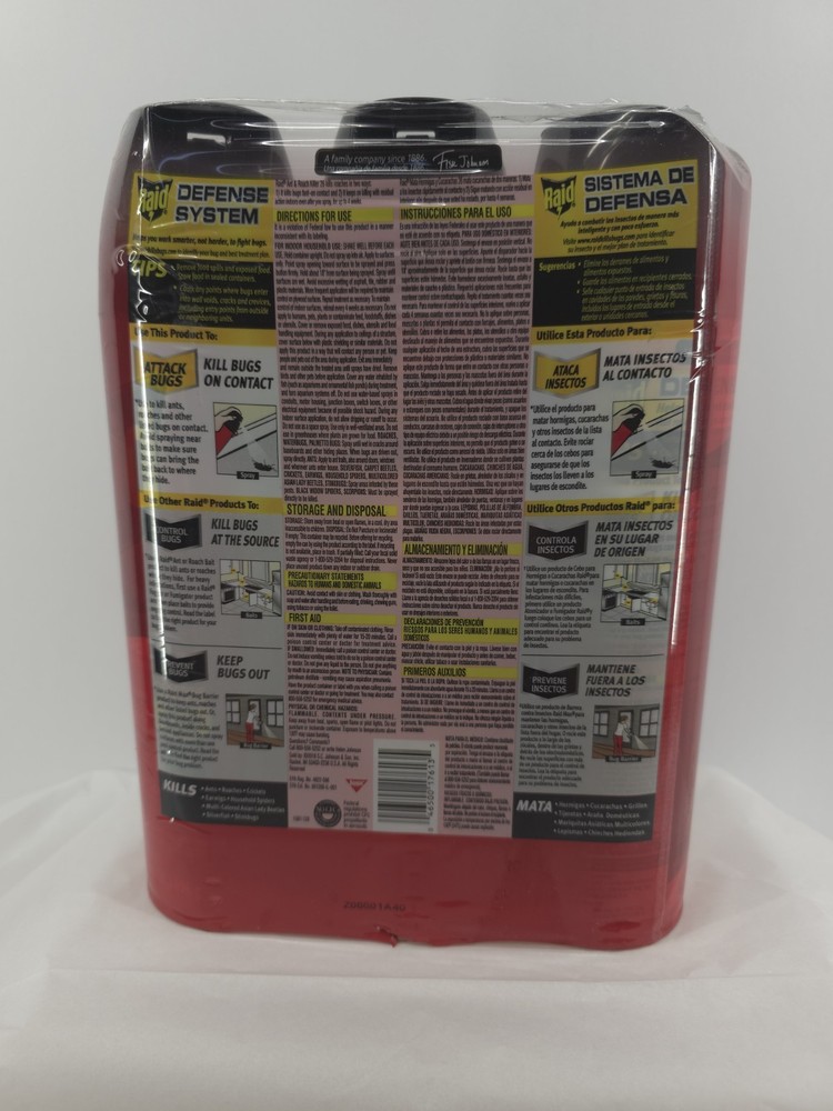 Raid Ant And Roach Spray 3 Pack