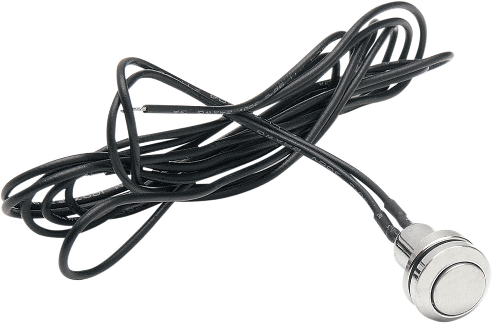 Drag Specialties - 370314 - Mini Push-Button Switch - Chrome