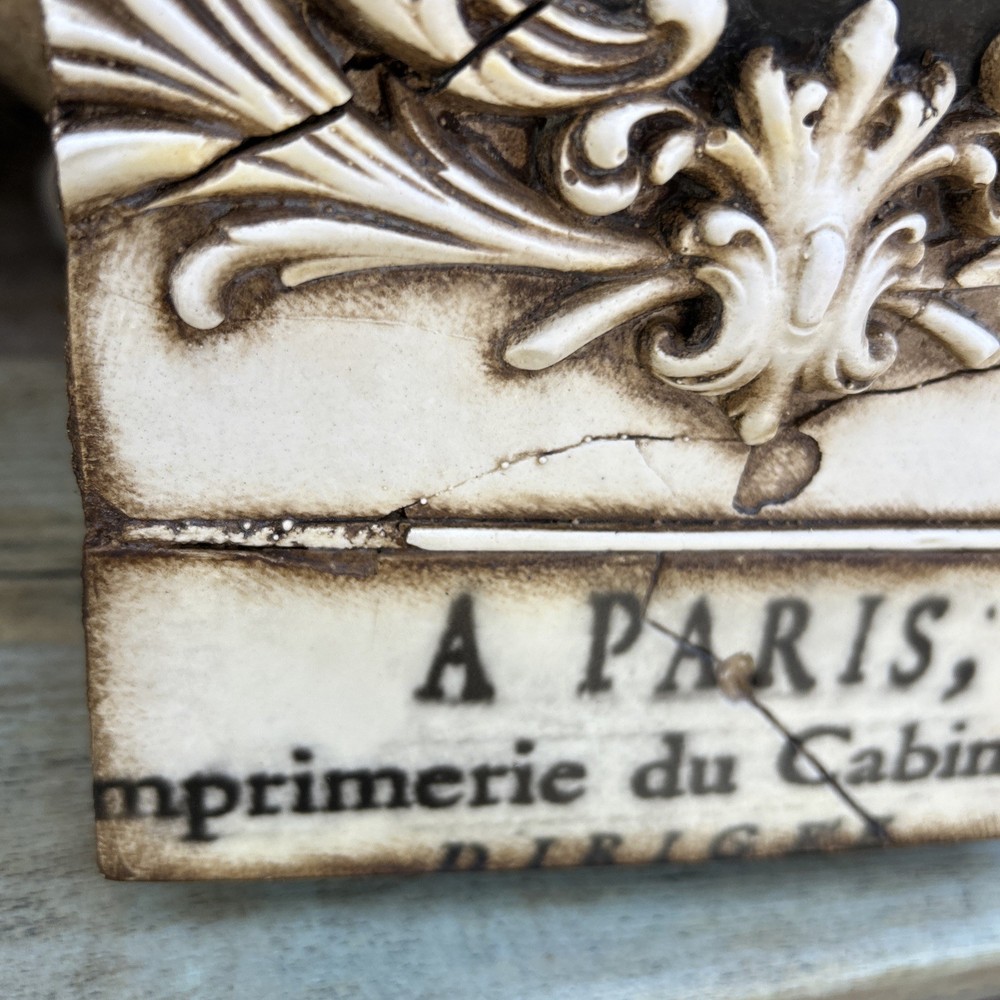 SID DICKENS FRENCH CREST T-123 MEMORY BLOCK Tile RETIRED