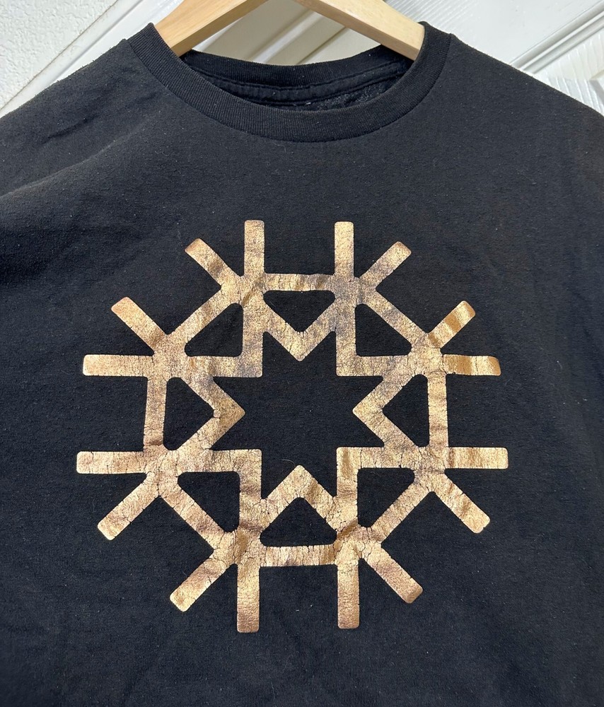 HORMESIS BLACK GOLD MEDIUM M TSHIRT PAINTBALL