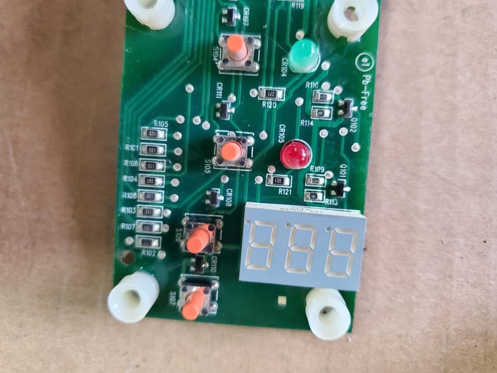 Grindmaster Pbvsa-330 Pbic-430 Coffee Mpc-t1844-016 Control Board Button Ncc Pcb