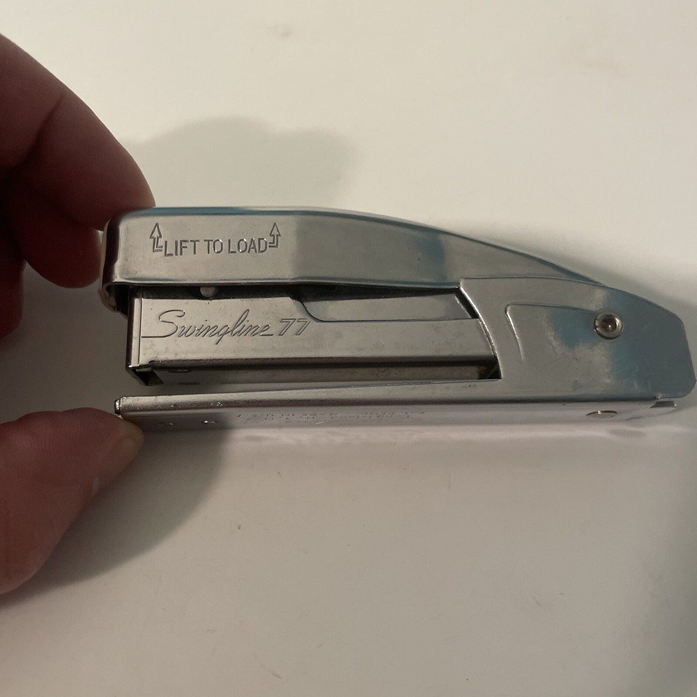 vintage swingline 77B stapler White Ivory