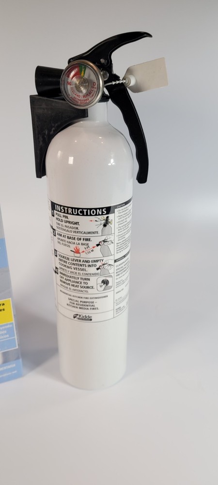 Kidde Fire & Safety KID21008173MTL Kitchen Fire Extinguisher - White