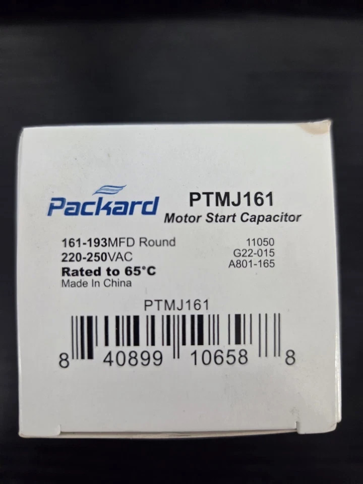 Packard PTMJ161 Start Capacitor