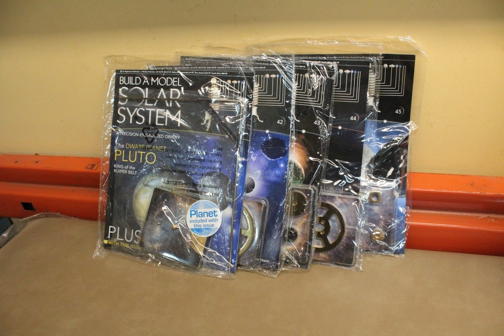 Build A Precision Mechanical Solar System by Eaglemoss Sealed Issues #41-45