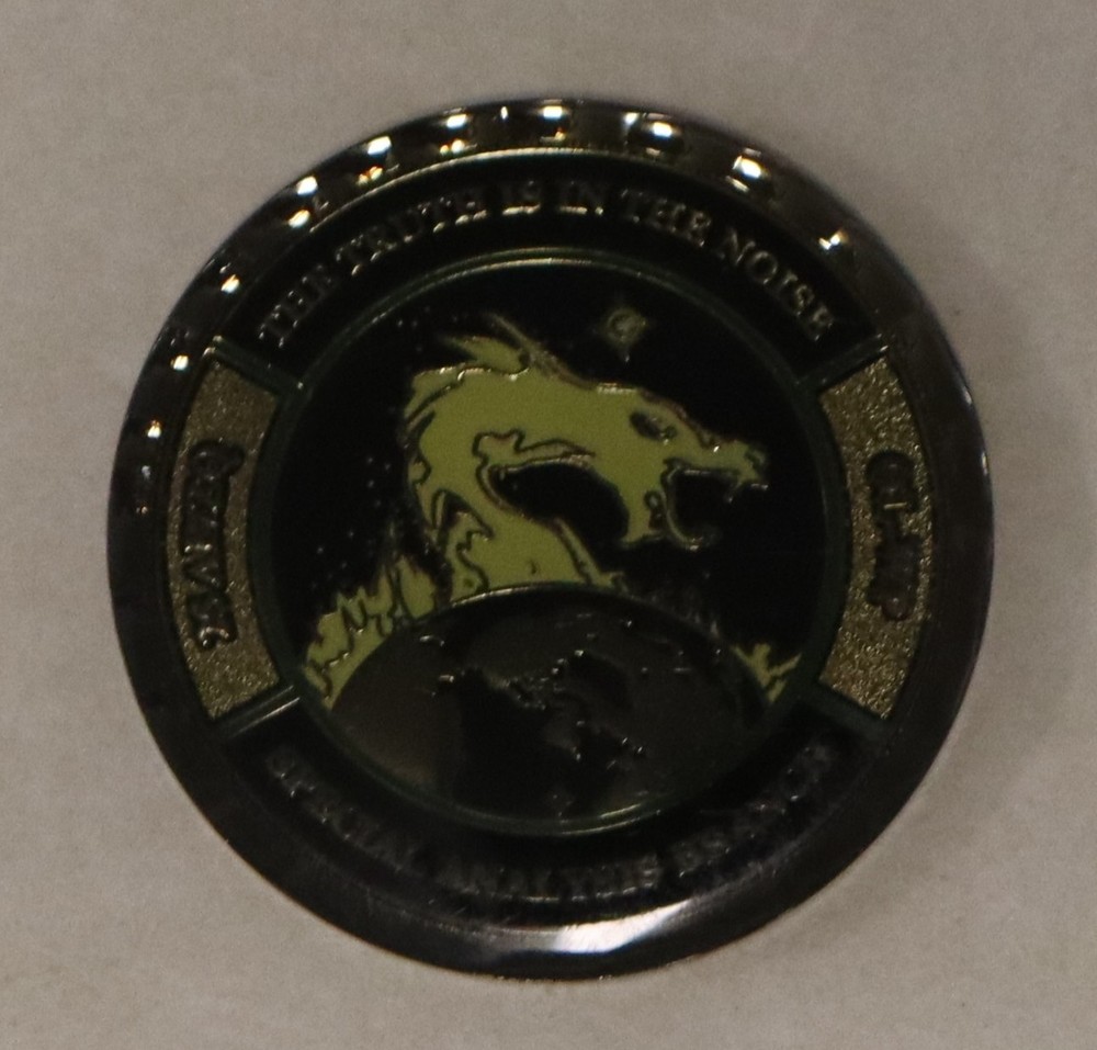 25th Air Force Operating Location Wright Patterson OL-WP Intel Challenge Coin