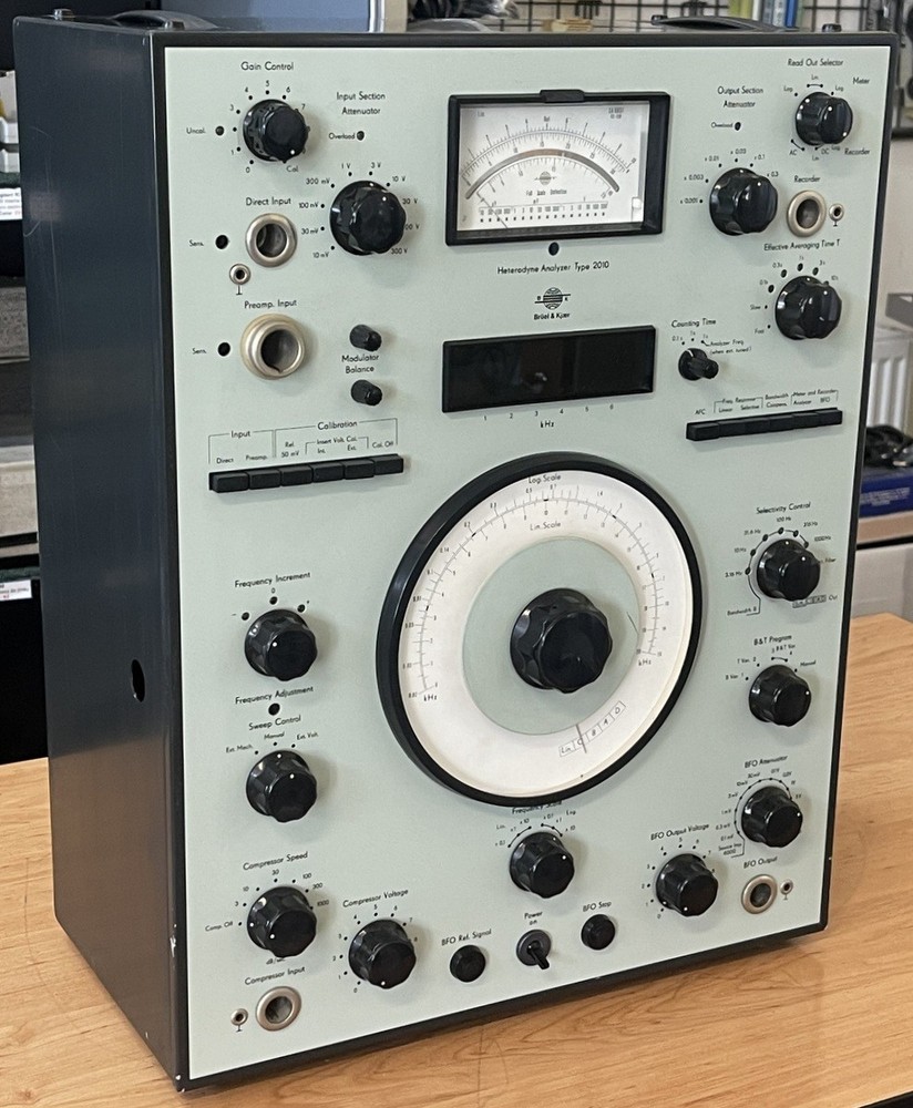 Bruel & Kjaer 2010, heterodyne analyzer