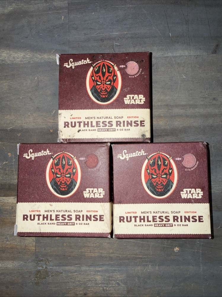 Dr Squatch Ruthless Rinse 3 Pack