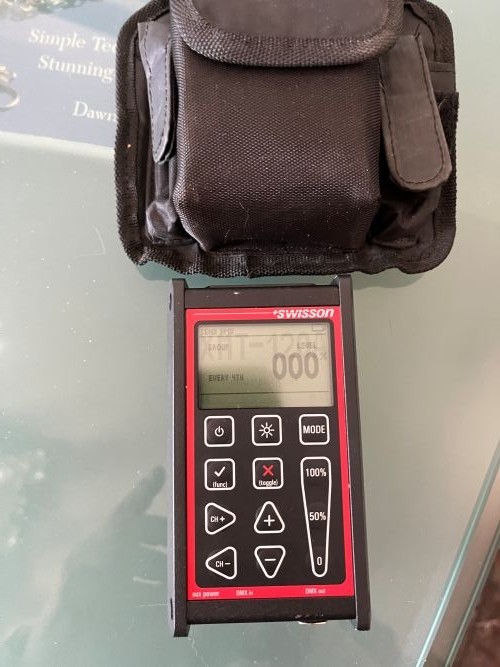 SWISSON DMX MEASURING TOOL TESTER DMX512 LIGHTING