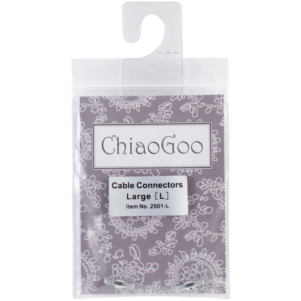 ChiaoGoo Cable Connectors-Large 2/Pkg