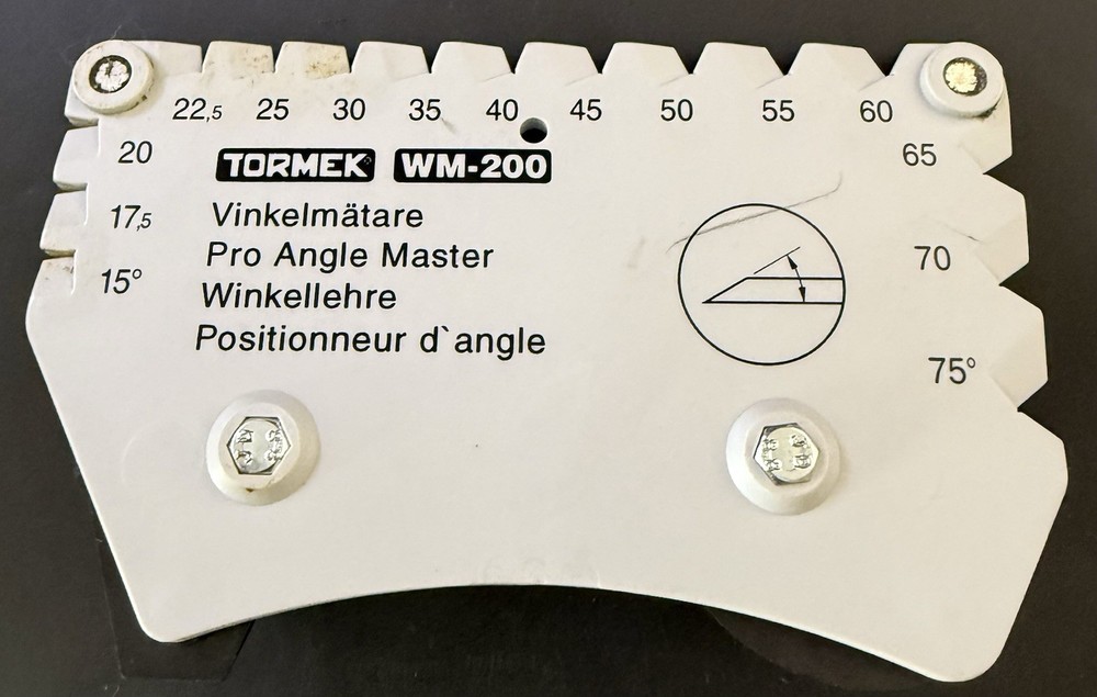Angle Setter For Sharpening System Wm200 Angle Master. Sets The Angle Va8