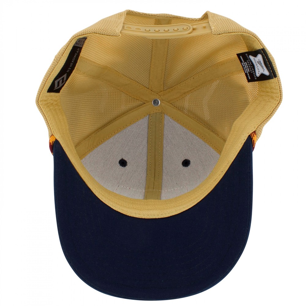Miller High Life Blue Denim Snapback Hat Multi-Color