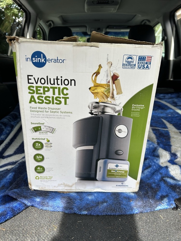 Insinkerator Evolution Septic Assist 3/4 HP Waste Disposer