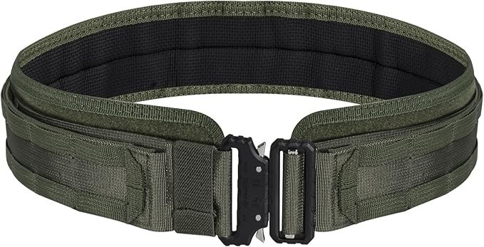 Heavy-Duty Tactical Molle Battle Belt with Quick-Release System