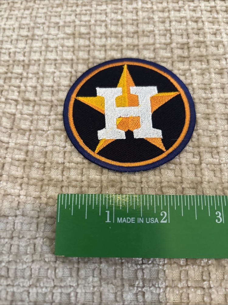 Houston Astros  3”X3” Iron On Embroidered Patch