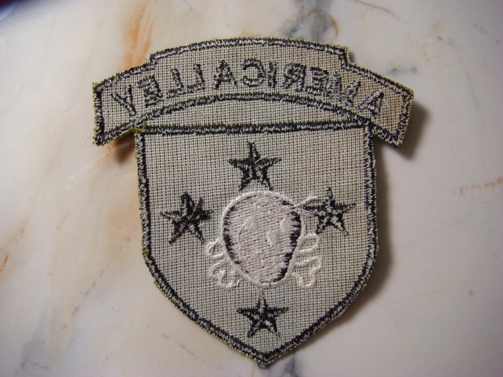 US 23rd INFANTRY DIVISION AMERICALLEY, VIETNAM WAR PATCH