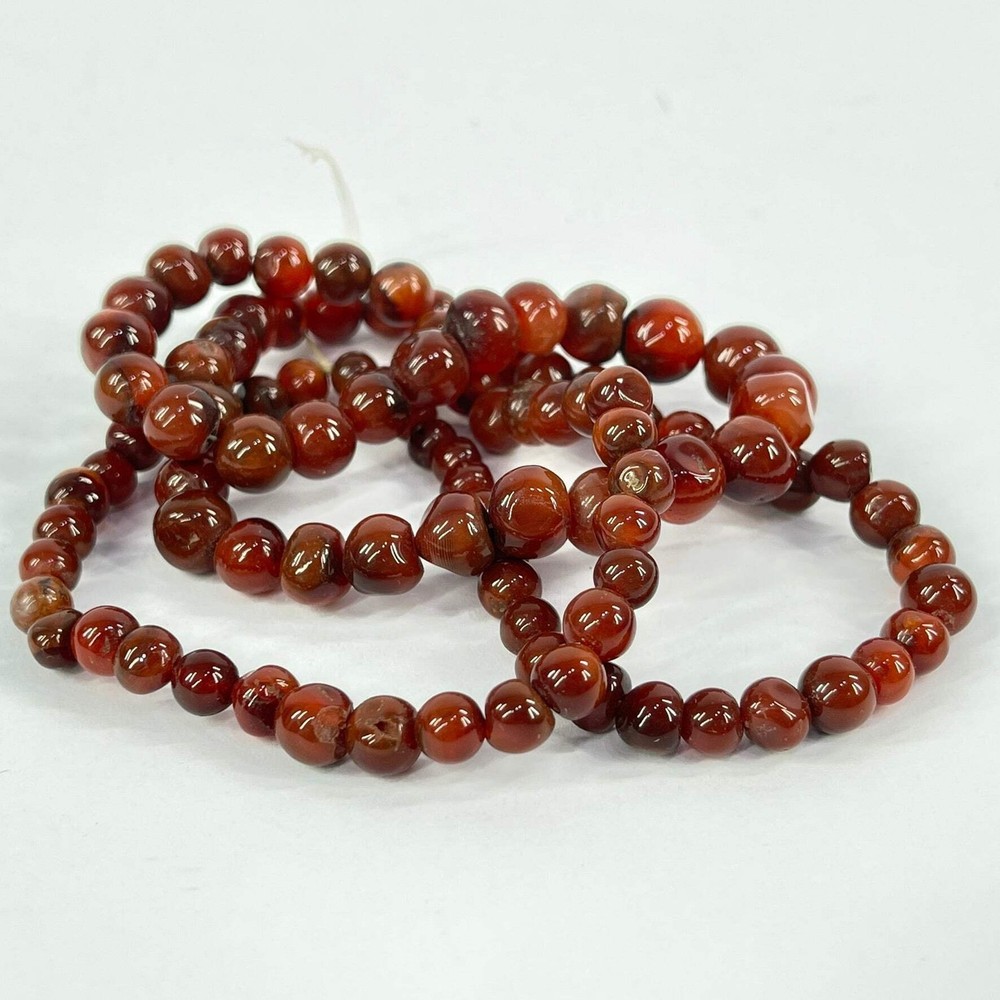 Carnelian Stone Trade Beads