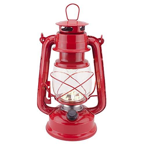Rechargeable Vintage Hurricane Lantern Warm White Battery Operated