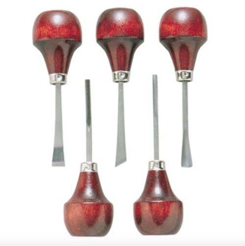 General Tools 1293 5 Piece Carving Tool Set