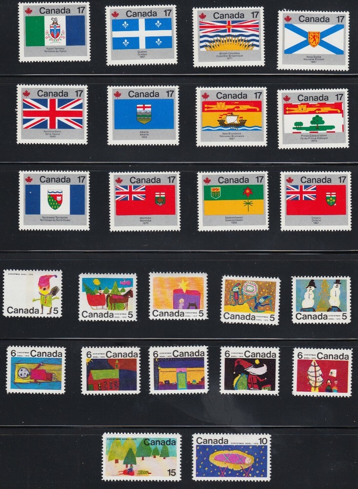 Canada = 1968-1981 Years Collection = MNH