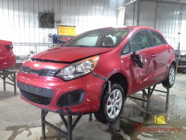 2013 Kia Rio Driver Front Headrest Only Tan Cloth