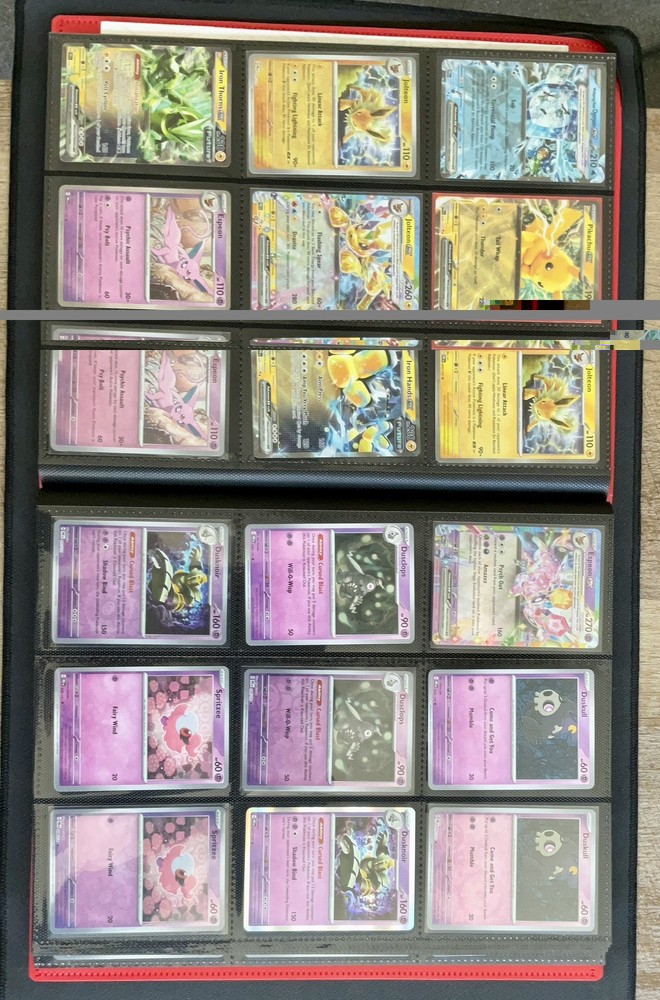 Prismatic Evolutions Complete Base Set - W All Reverse/Ace/Ex - 254 Cards Total