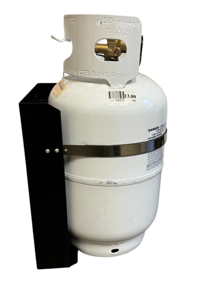 Overland Camping 10 LB Propane Tank Vehicle Mount - ECONO MODEL