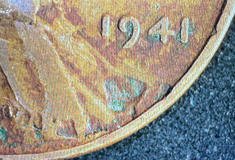1941 Lincoln Wheat Cent Penny - 1C - One Cent - Lamination Error - Ships Free