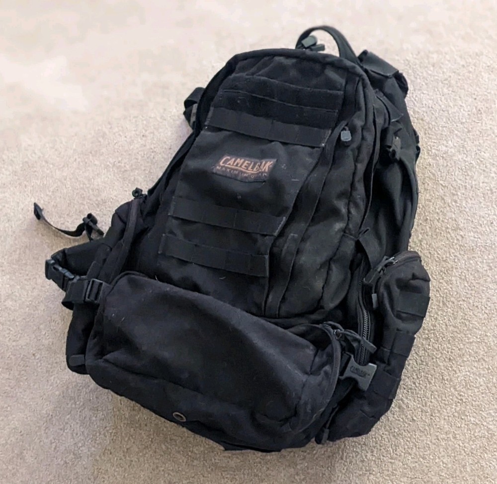 Camelbak Maximum Gear BFM Hydration Pack Backpack Military Black