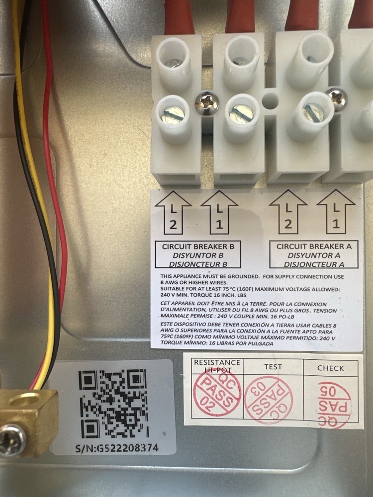 Rheem RETEX-18 Tankless Electric Water Heater 18kW 240V Clean Unit – Fast Ship