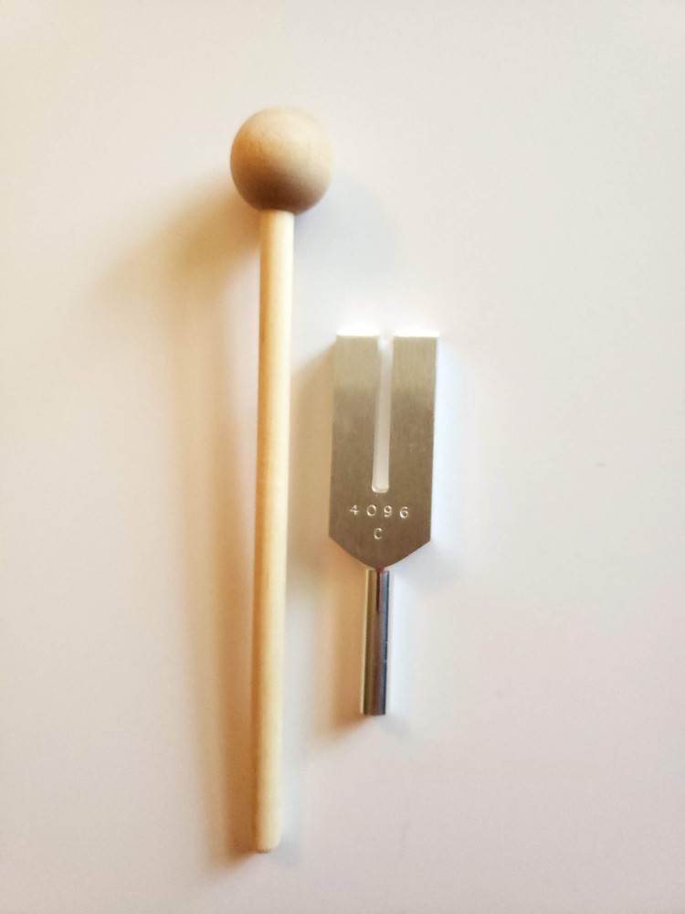 C 4096 Hz Tuning Fork with Activator