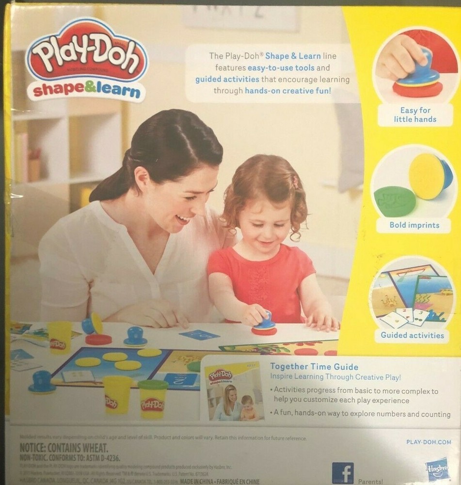 Play-Doh Shape & Learn Numbers and Counting