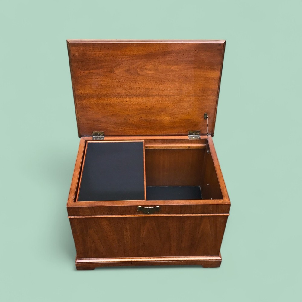 Vintage Small Walnut Chest