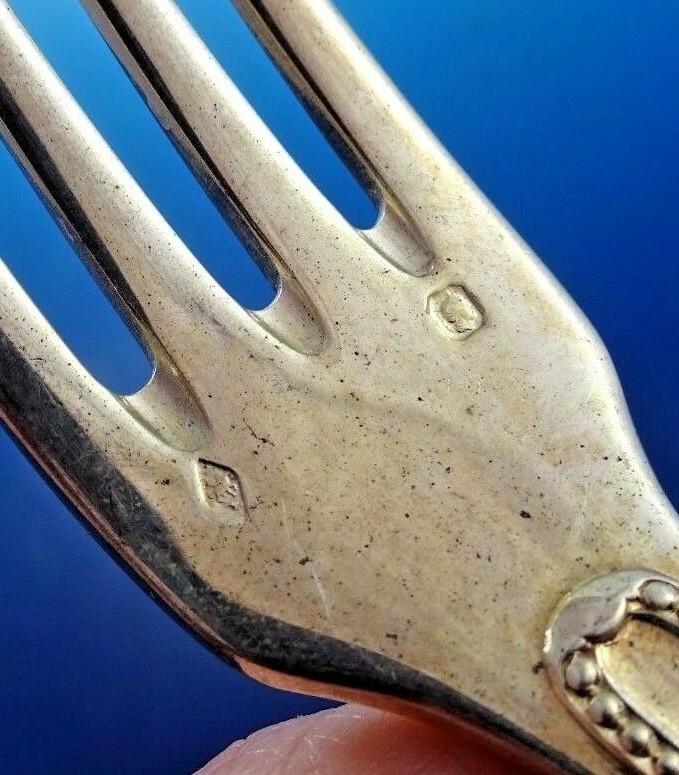 French Sterling Silver Dinner Fork (#4113)