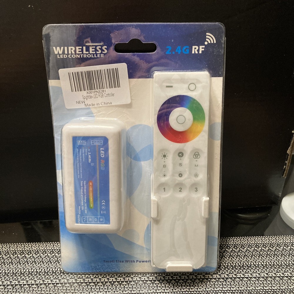 RF Wireless LED RGB Controller 2.4G SPIGHTDEX NEW