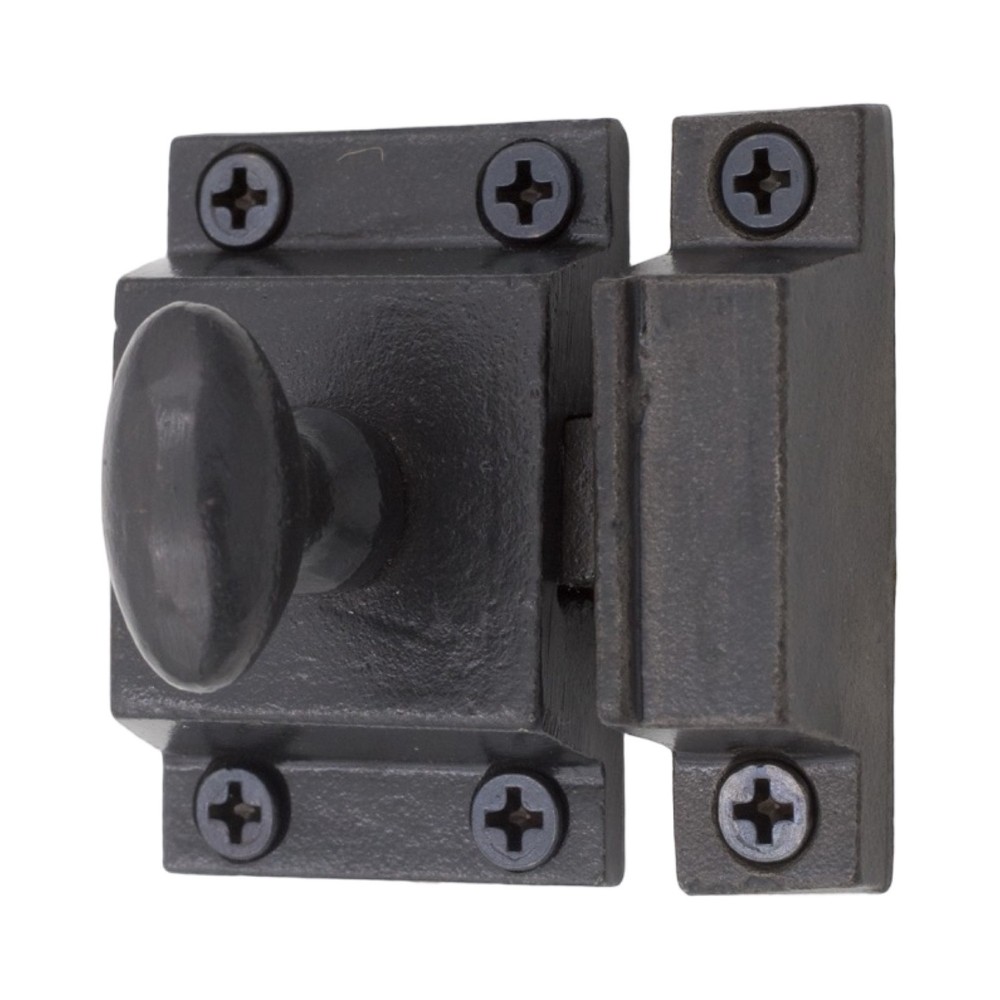 Spring Loaded Square Cast Iron Cabinet Latch
